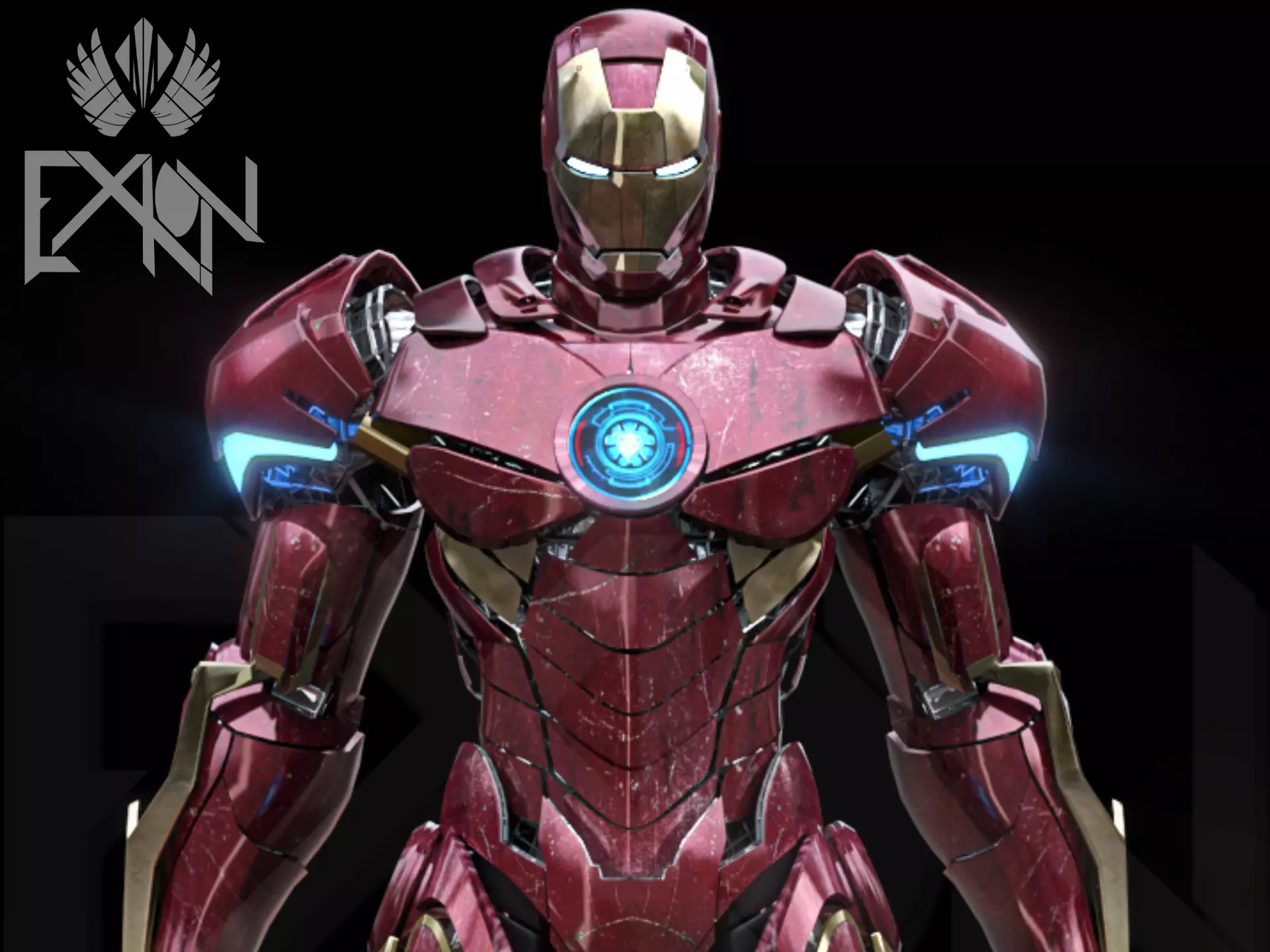 Iron Man MK88 Last Stand Armor 3D model_0