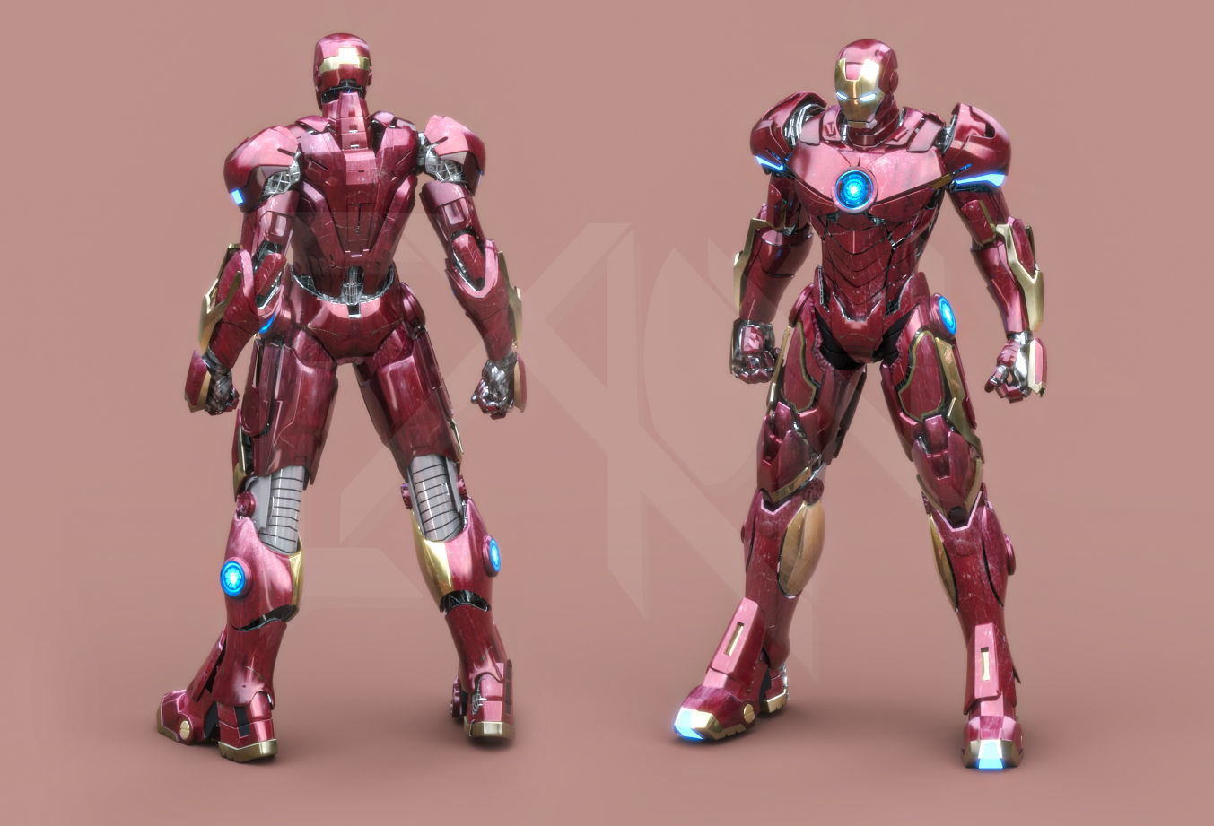 Iron Man MK88 Last Stand Armor 3D model_8