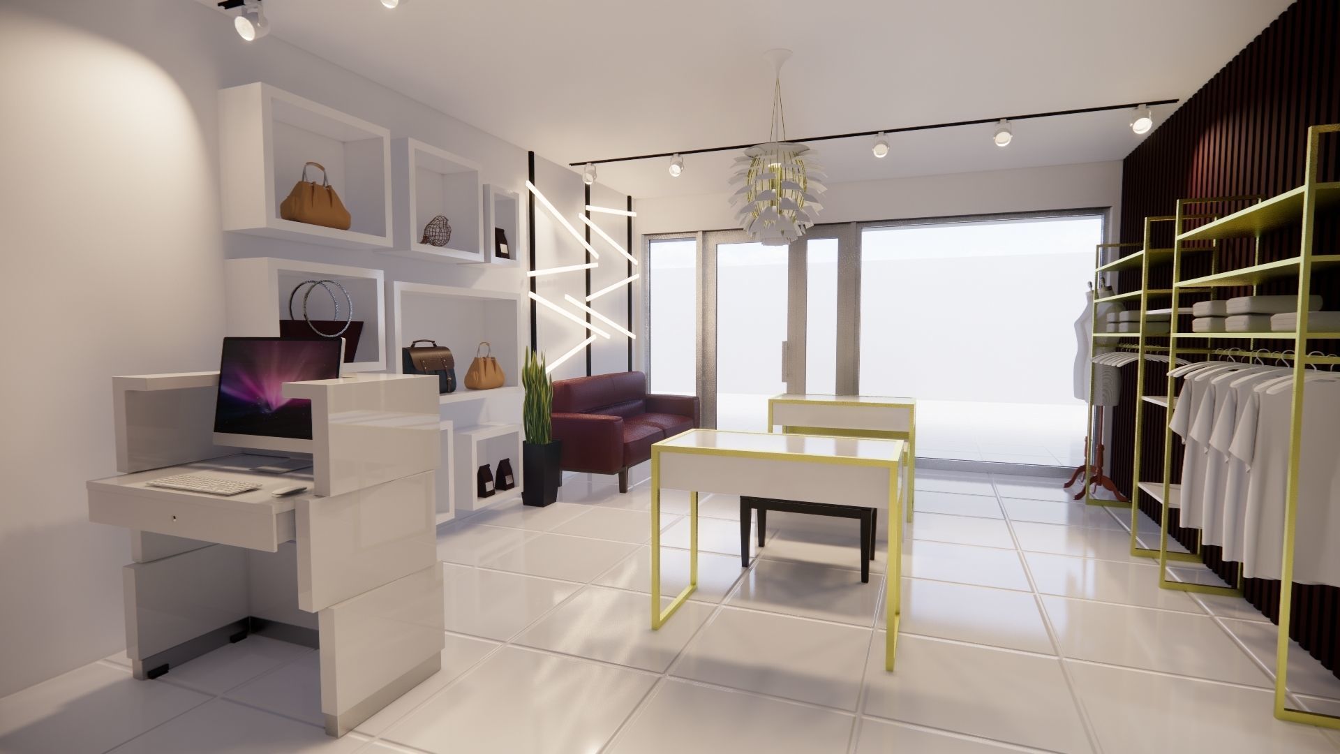 FASHION STORE 3D model_9