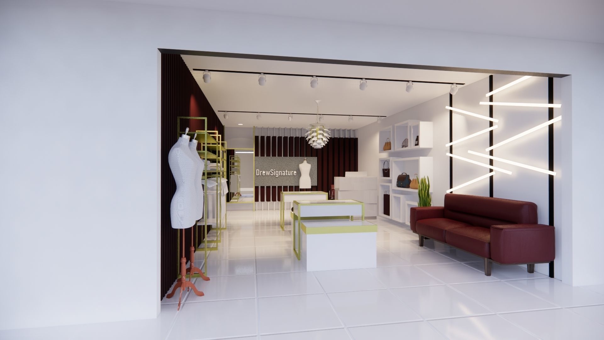 FASHION STORE 3D model_2