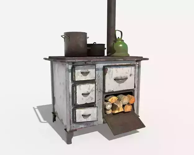 Old Wood Stove 