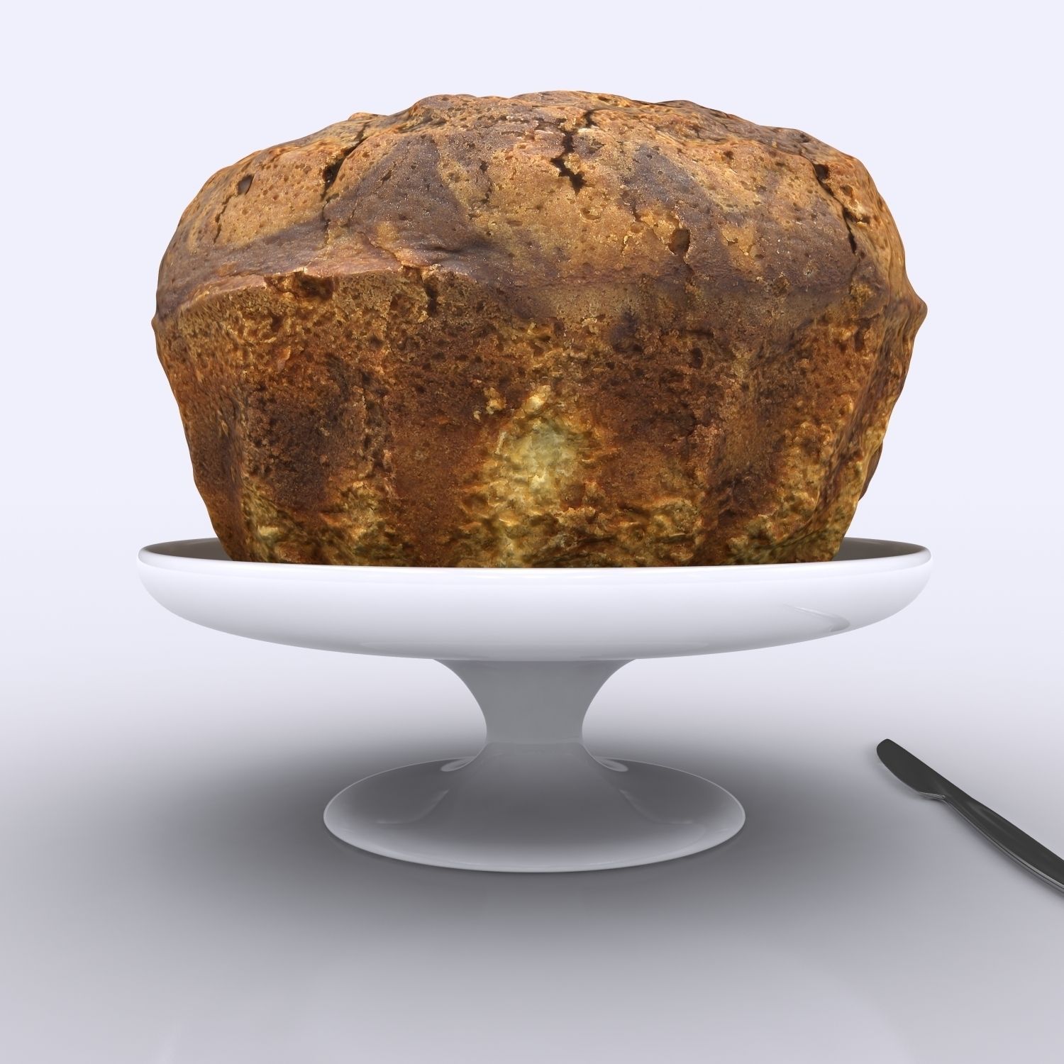 Cake - Chocolate 3D model_9