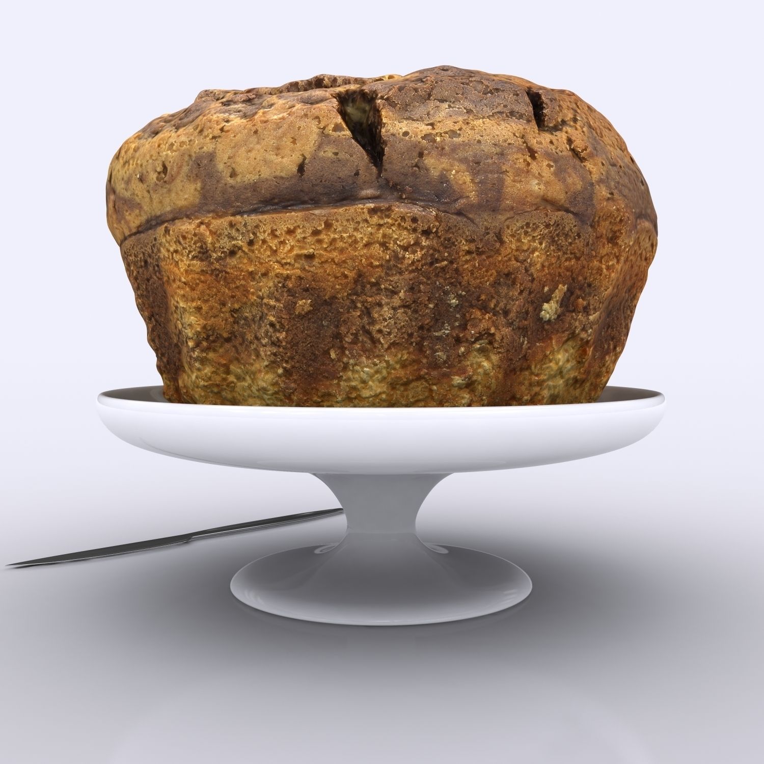 Cake - Chocolate 3D model_12