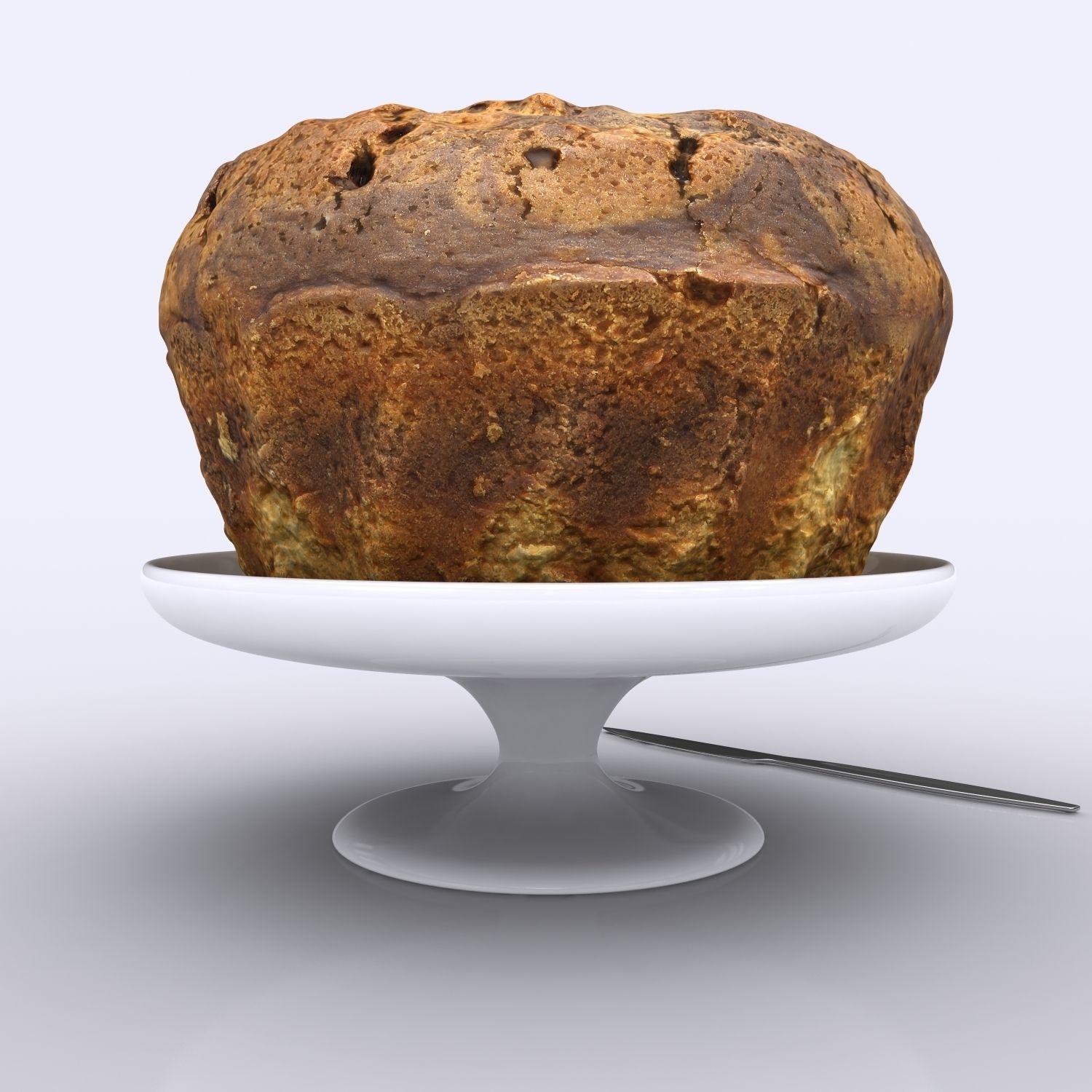 Cake - Chocolate 3D model_10