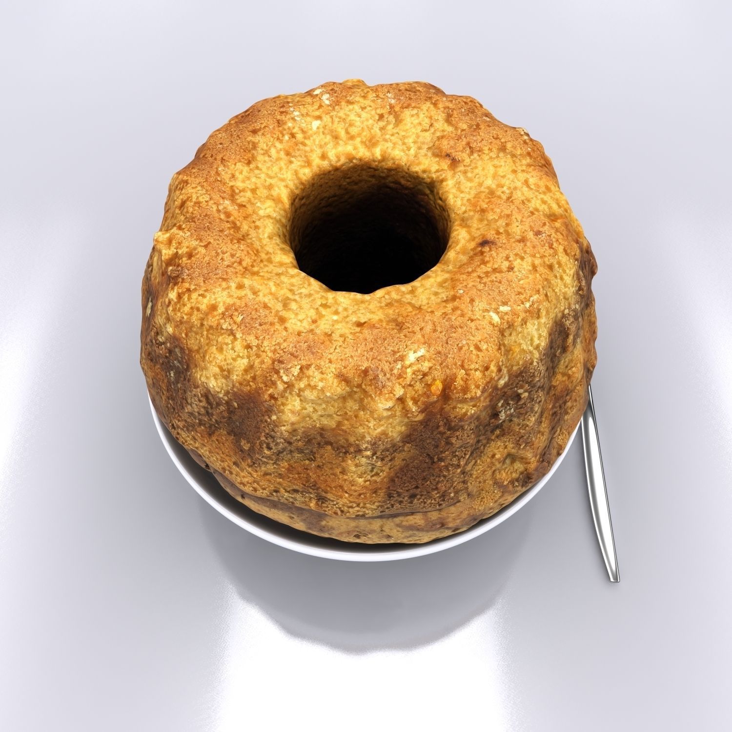 Cake - Chocolate 3D model_18