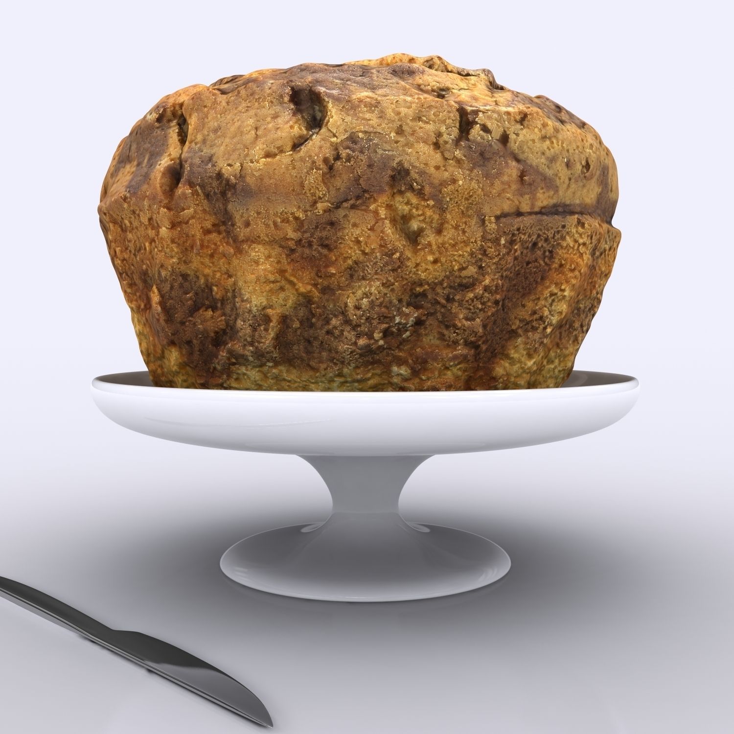 Cake - Chocolate 3D model_14