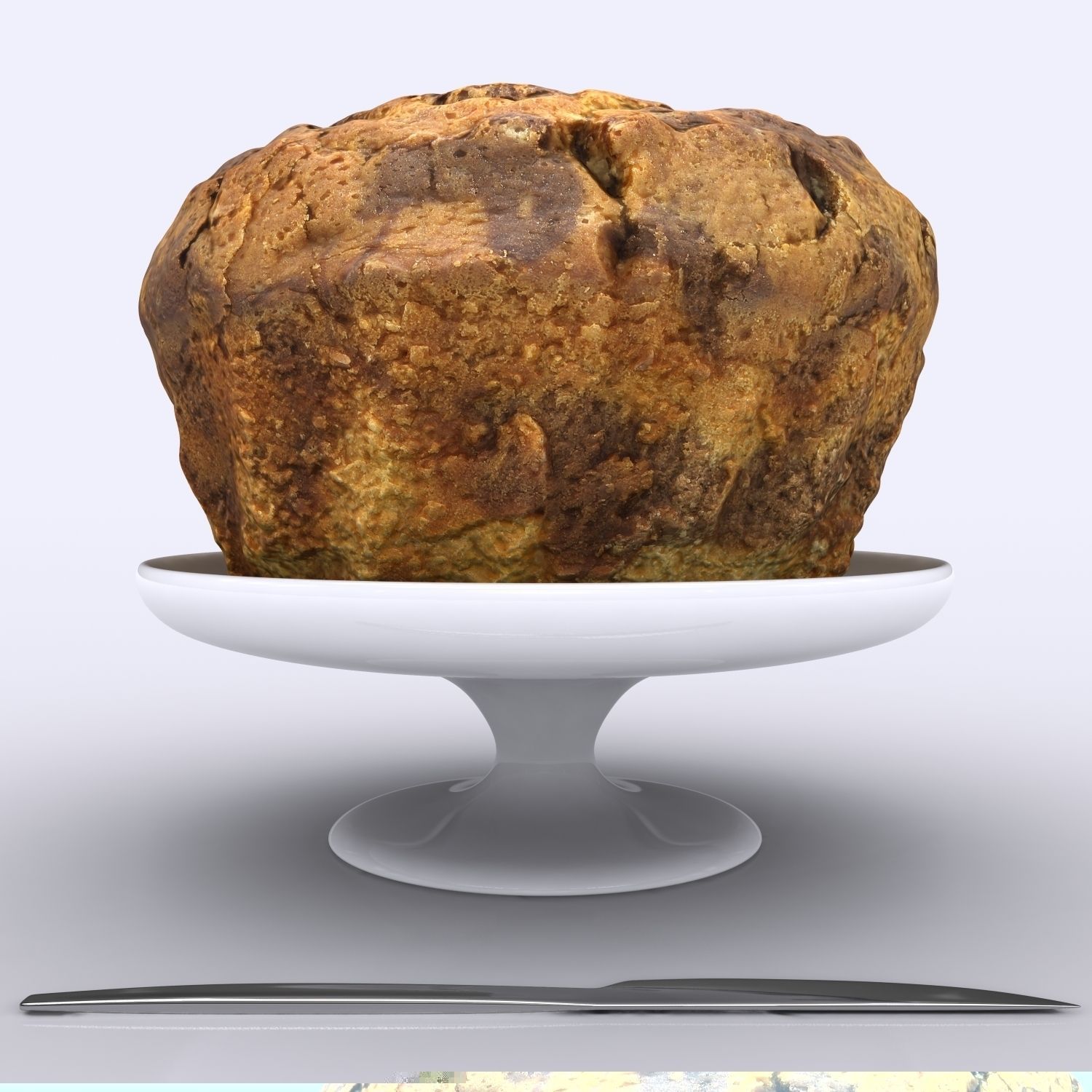 Cake - Chocolate 3D model_15