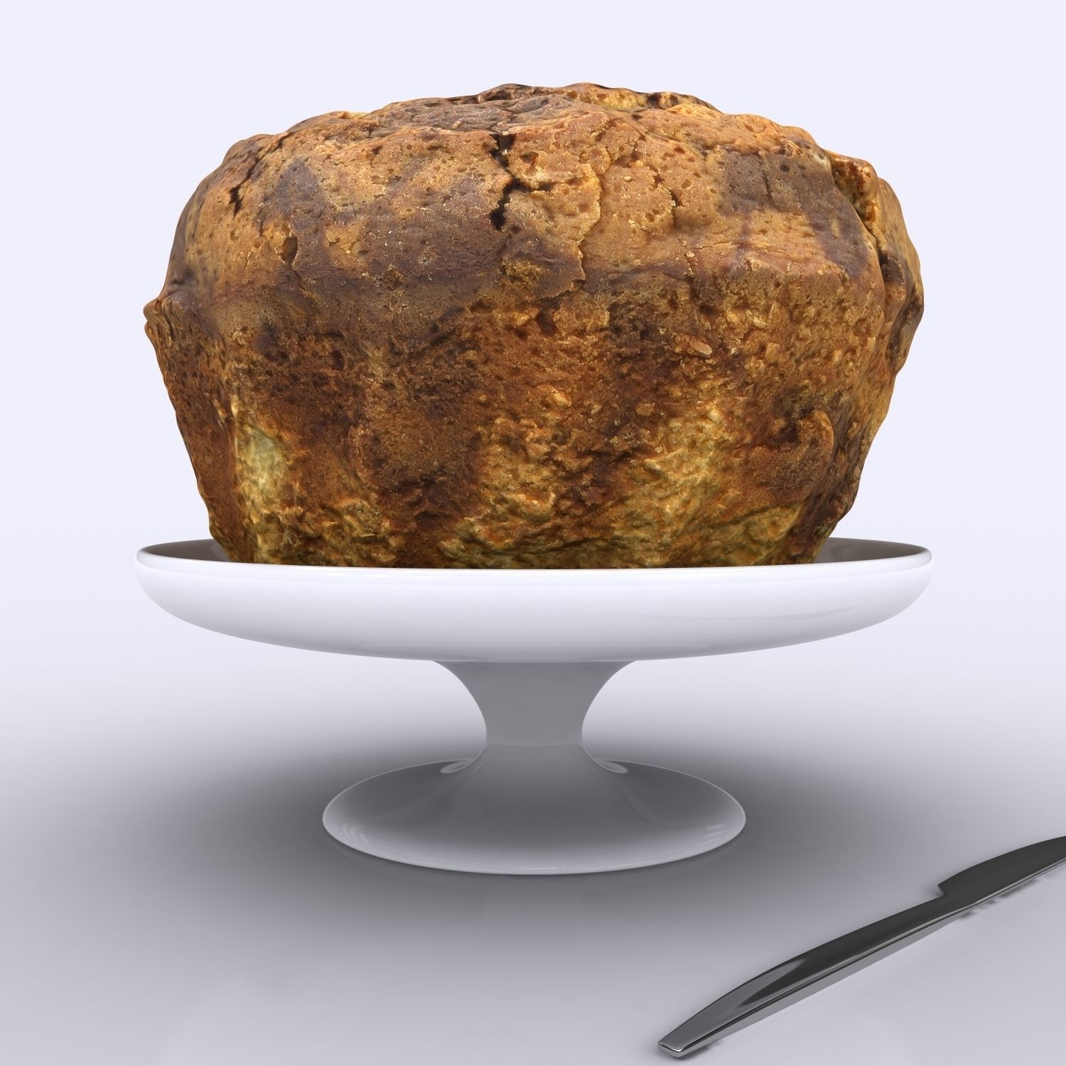 Cake - Chocolate 3D model_16