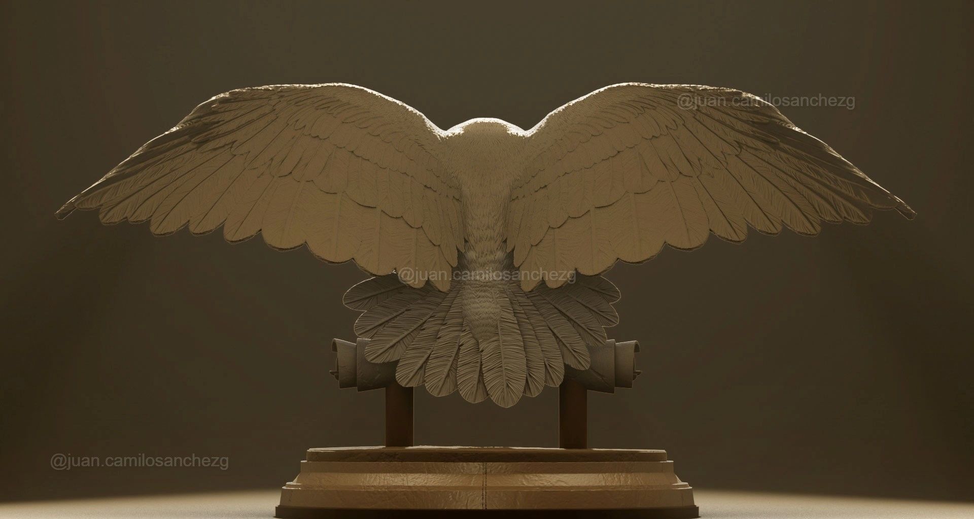 HEDWING HARRY POTTER ESCULPTURE COLLECTIBLE 3D print model_1