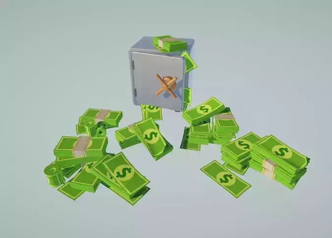 Stylized dollars