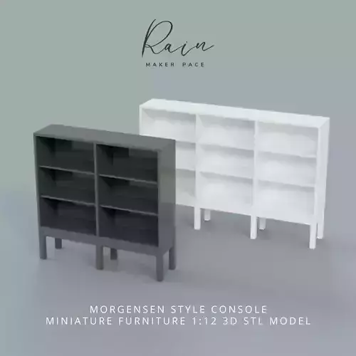 MINIATURE MOGENSEN STYLE CONSOLE 2 STL FILES