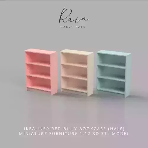 KEA-INSPIRED BILLY BOOKCASE HALF