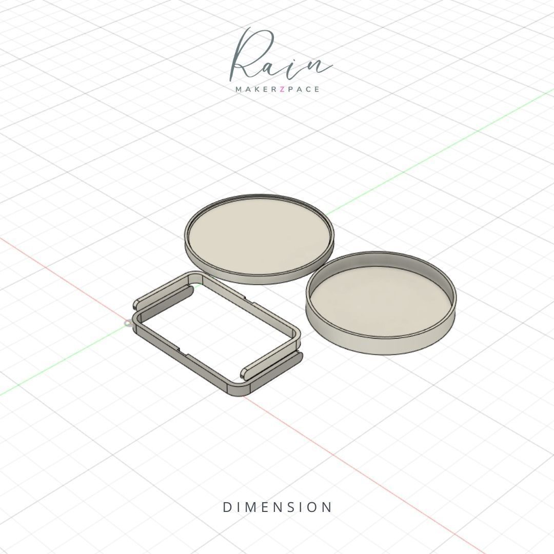 IKEA INSPIRED BORGEBRY COFFEE TABLE MINIATURE 3D print model_4