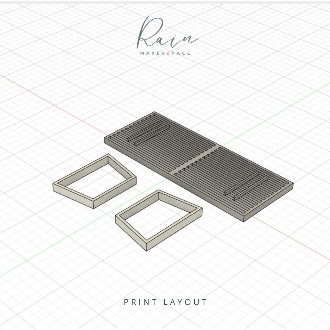 George Nelson Platform Bench Miniature Furniture 3D print model_7