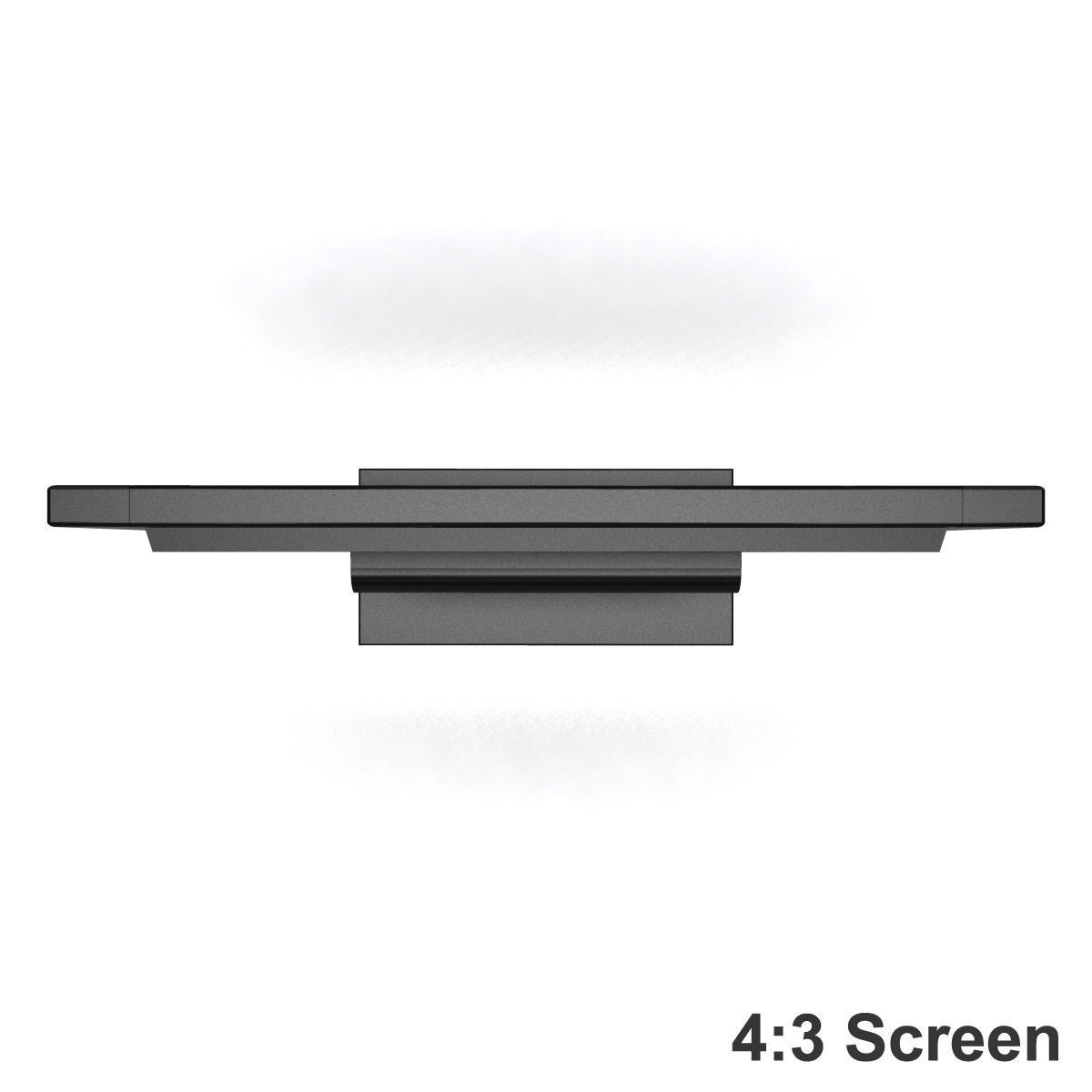 LCD TV 16 9 and 4 3 3D model_8
