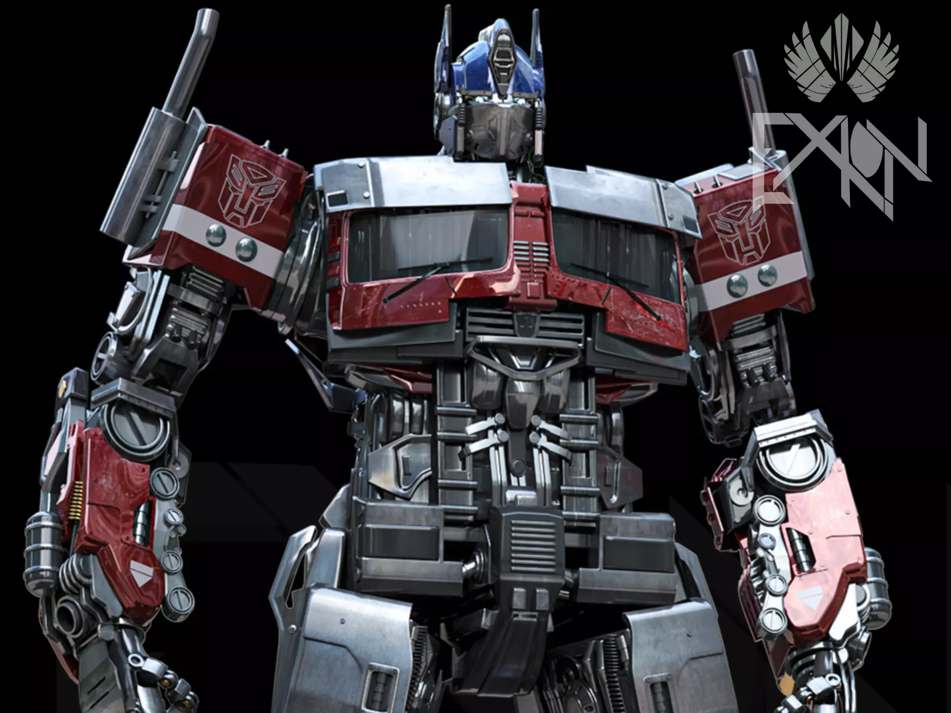Transformers Optimus Prime ROTB 3D model_0