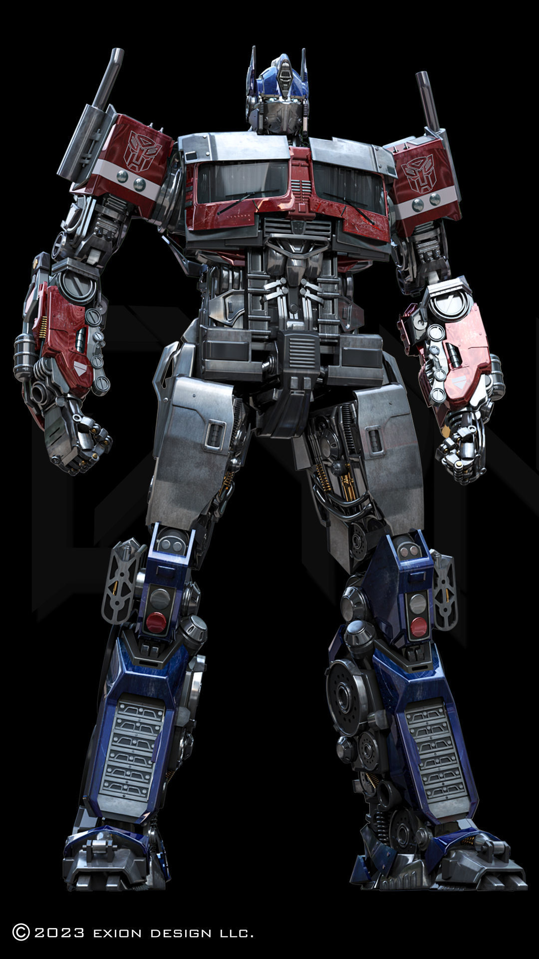 Transformers Optimus Prime ROTB 3D model_3