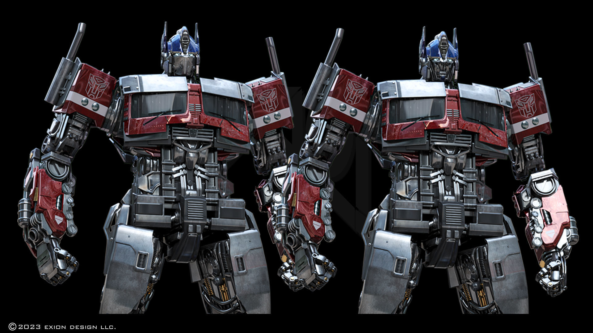 Transformers Optimus Prime ROTB 3D model_4