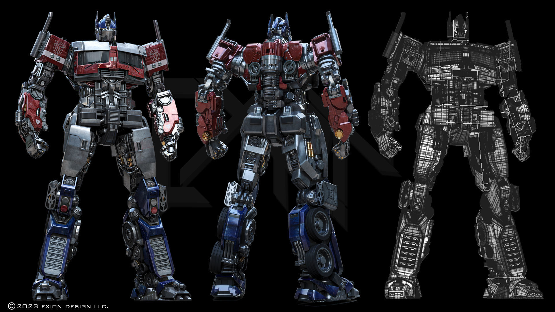 Transformers Optimus Prime ROTB 3D model_6
