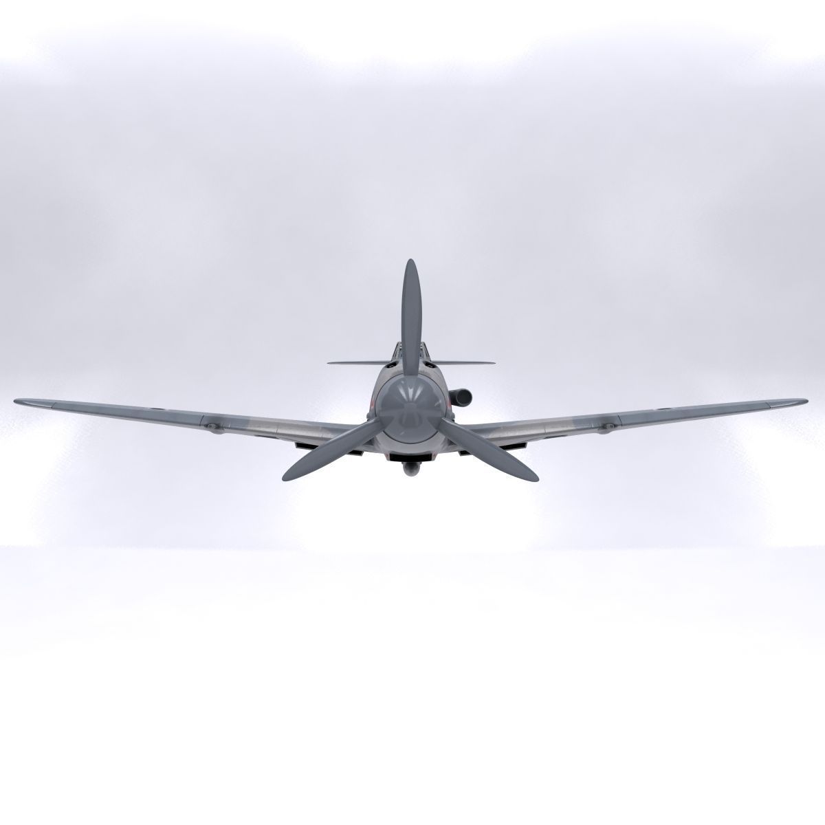 Messerschmitt BF109 F1 3D model_1