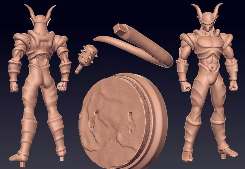 Janemba DBZ fanart 3D print model_0