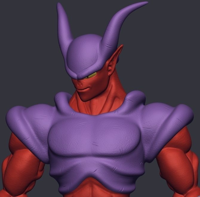 Janemba DBZ fanart 3D print model_2