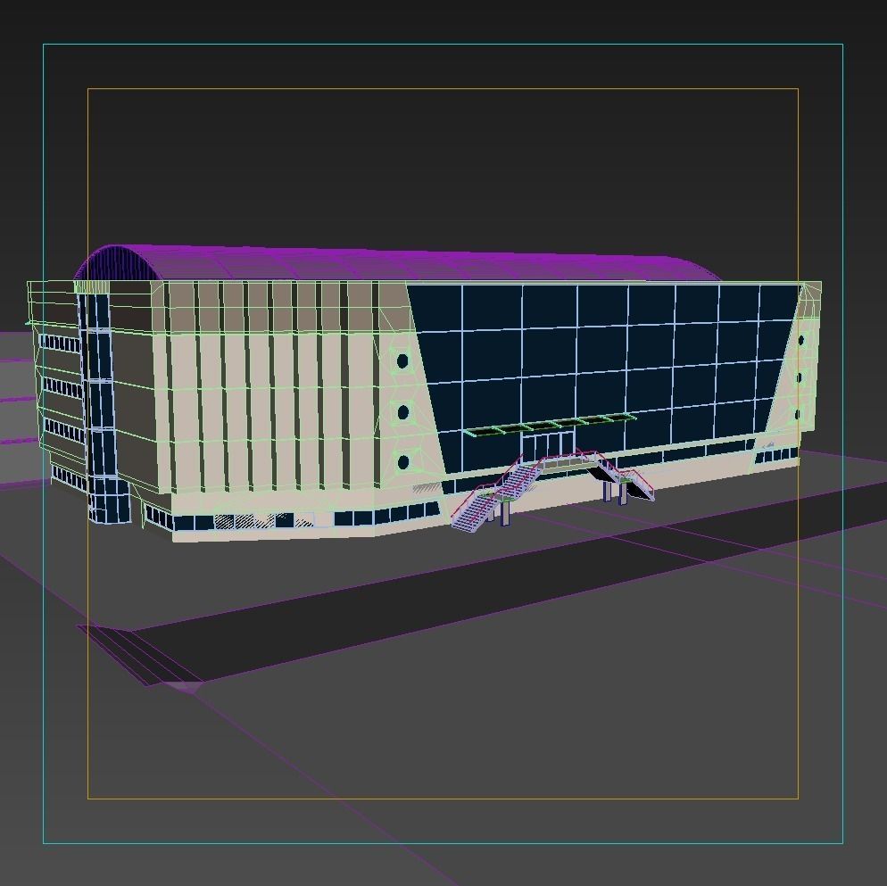 Shopping Mall 1 3D model_9