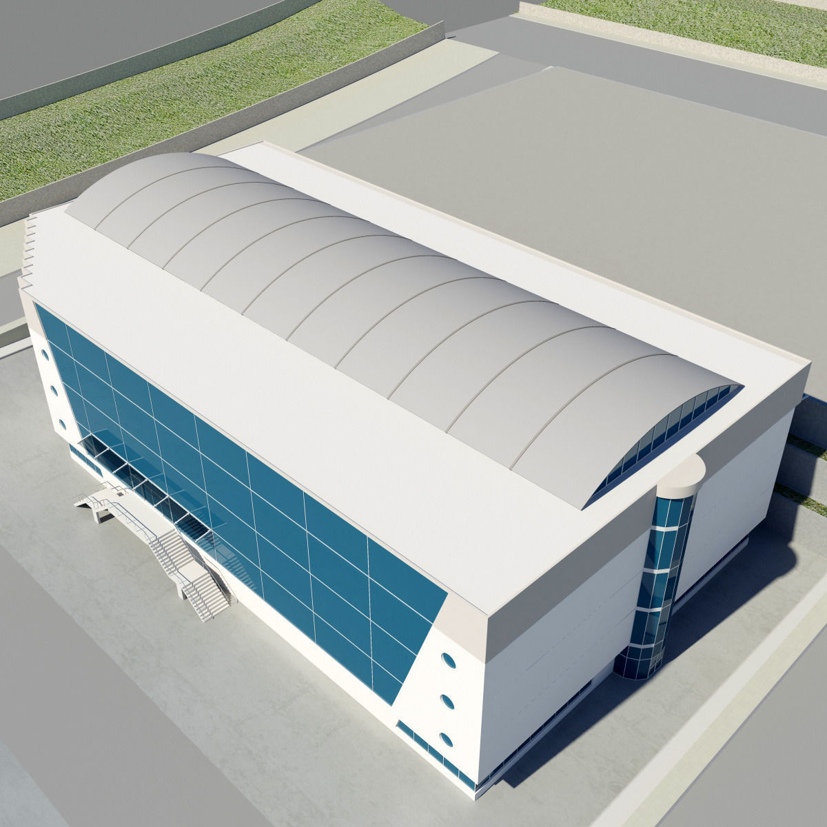 Shopping Mall 1 3D model_1