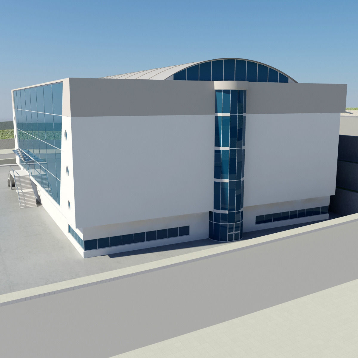 Shopping Mall 1 3D model_5