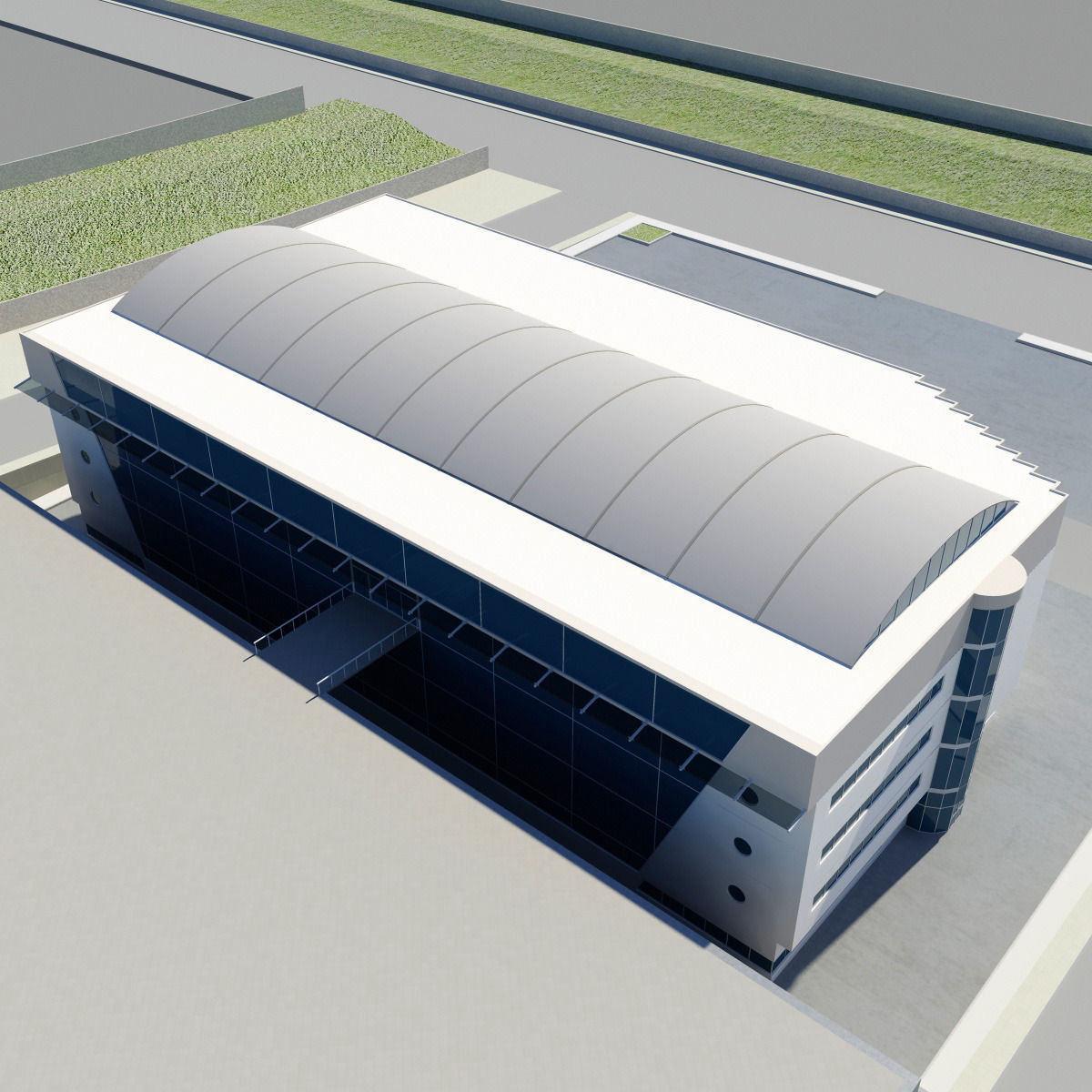 Shopping Mall 1 3D model_3