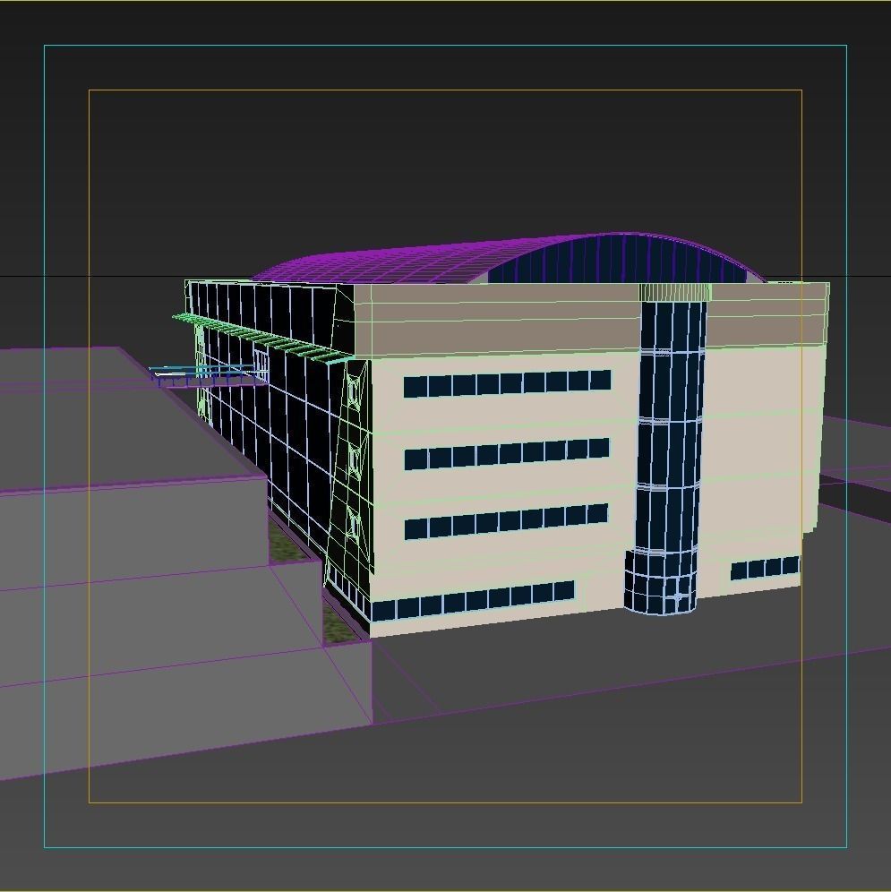 Shopping Mall 1 3D model_7