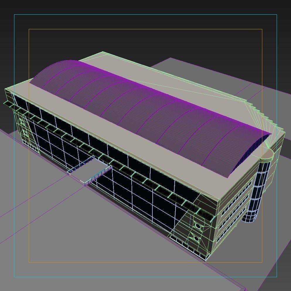 Shopping Mall 1 3D model_8