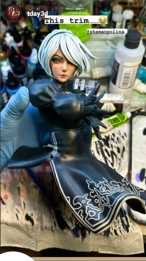 2B Fanart Updated 3D print model_6
