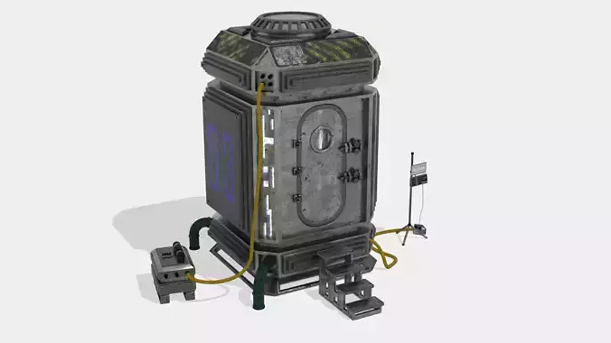 Experiment Chamber 3D model