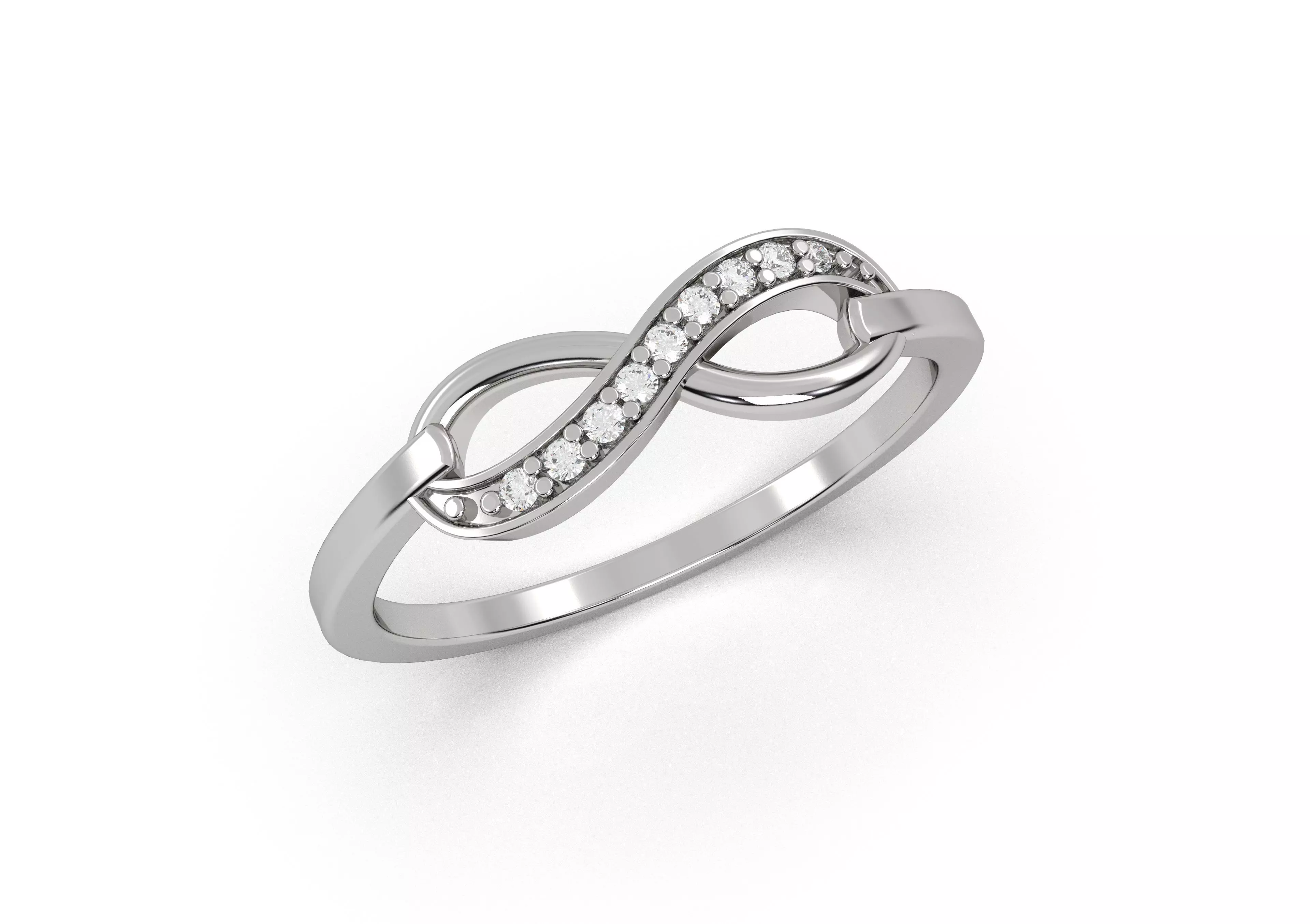 14 Infinity Ring 3D print model