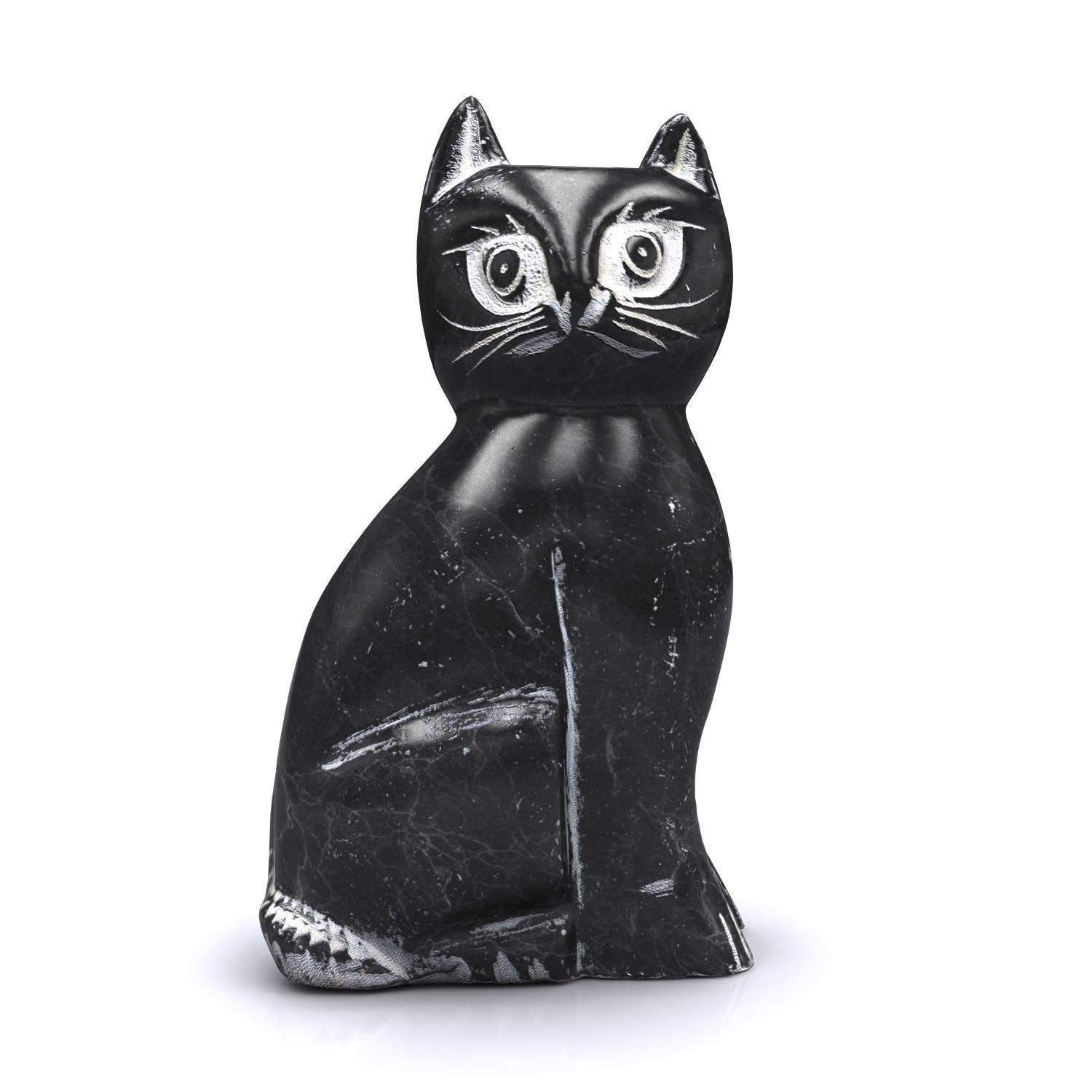 Statuette - Black Cat 3D model_3