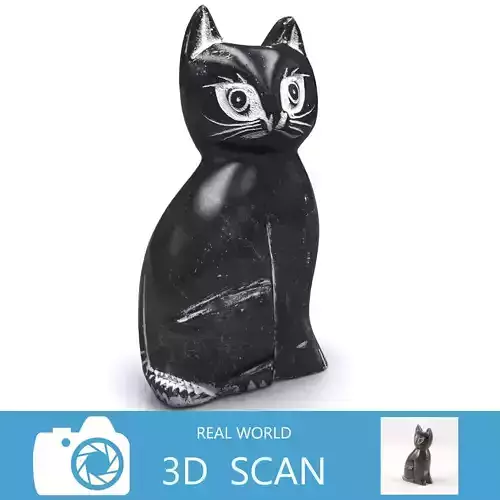 Statuette - Black Cat