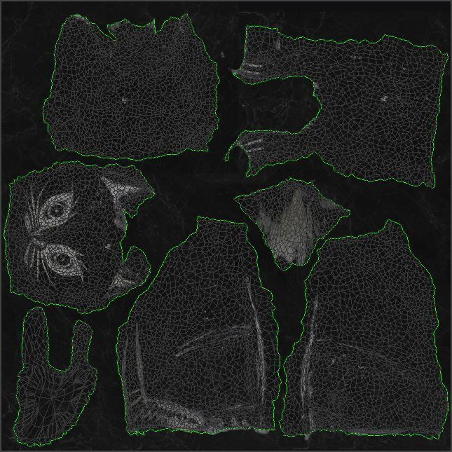 Statuette - Black Cat 3D model_13