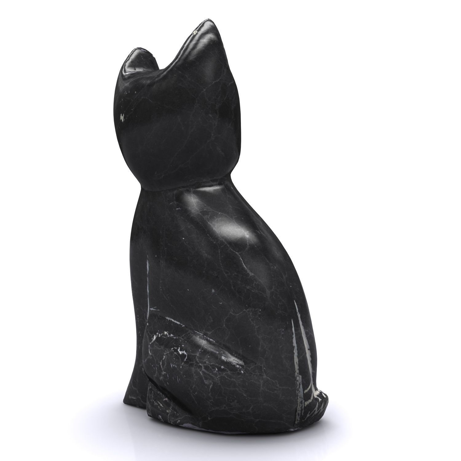 Statuette - Black Cat 3D model_8