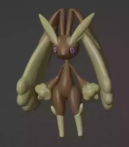 Lopunny 3D print model