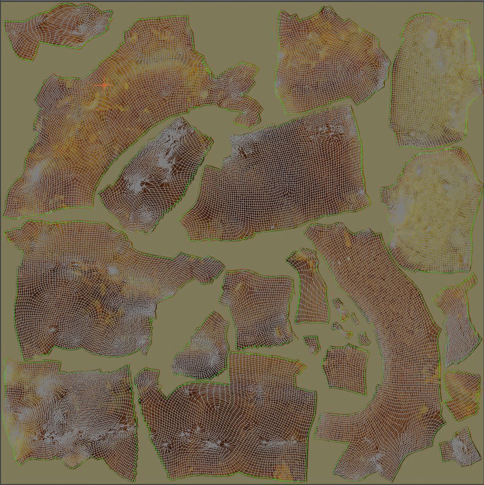 Sliced Homemade Orange Cake 3D model_20