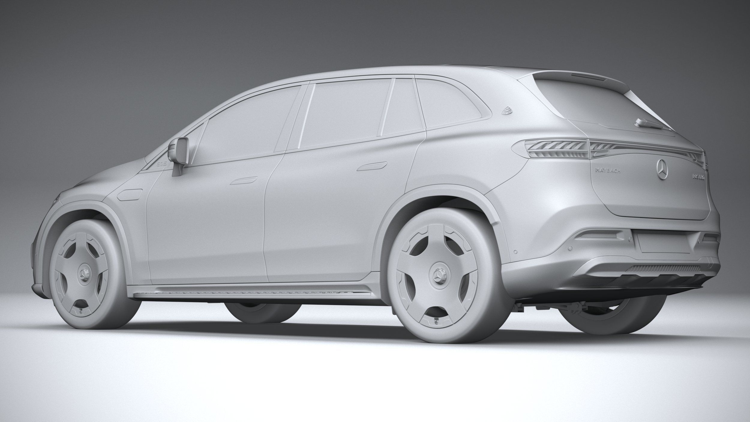 Mercedes-Benz EQS SUV Maybach 2024 3D model_21