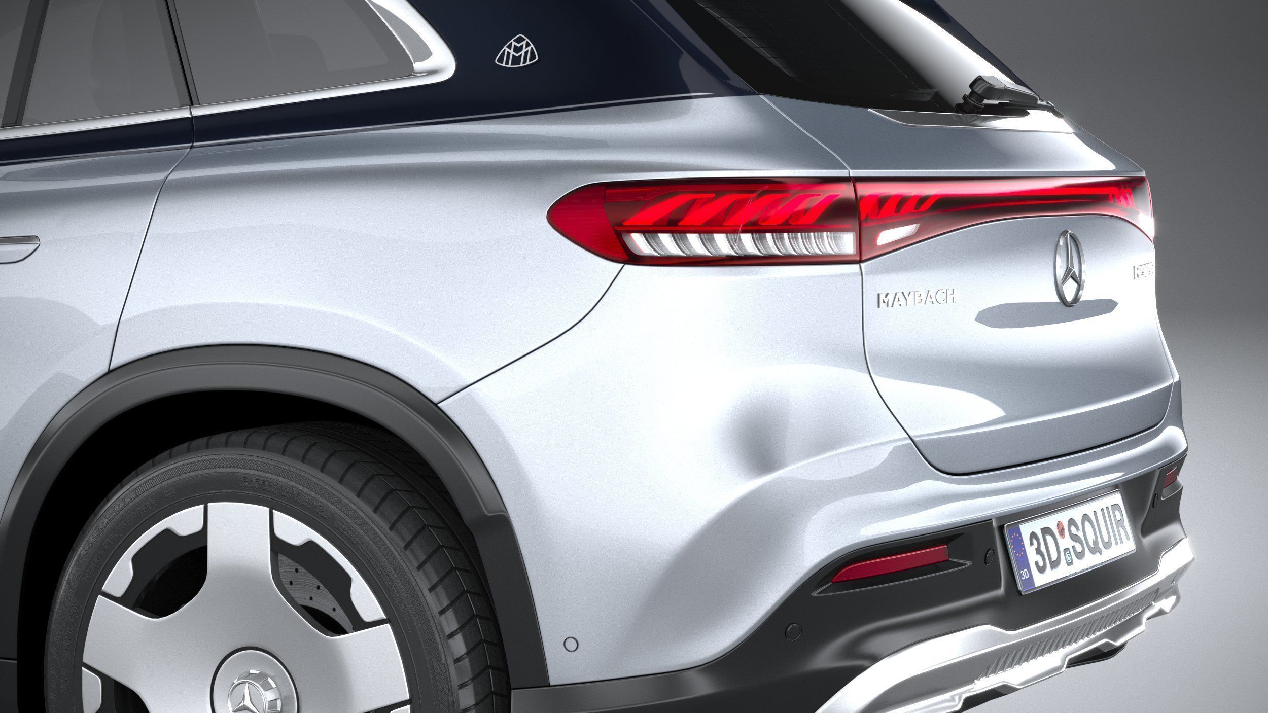 Mercedes-Benz EQS SUV Maybach 2024 3D model_6