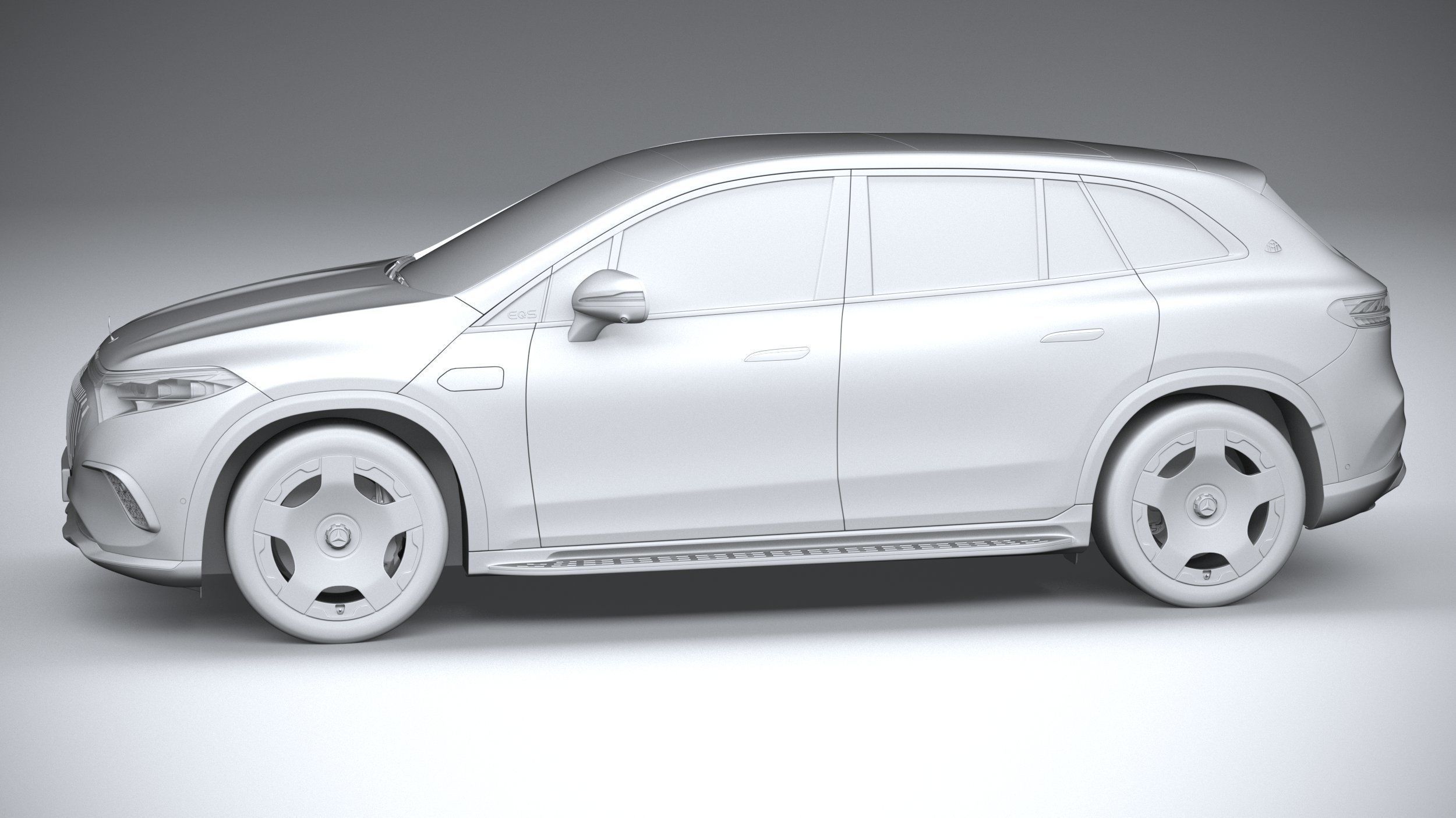 Mercedes-Benz EQS SUV Maybach 2024 3D model_22