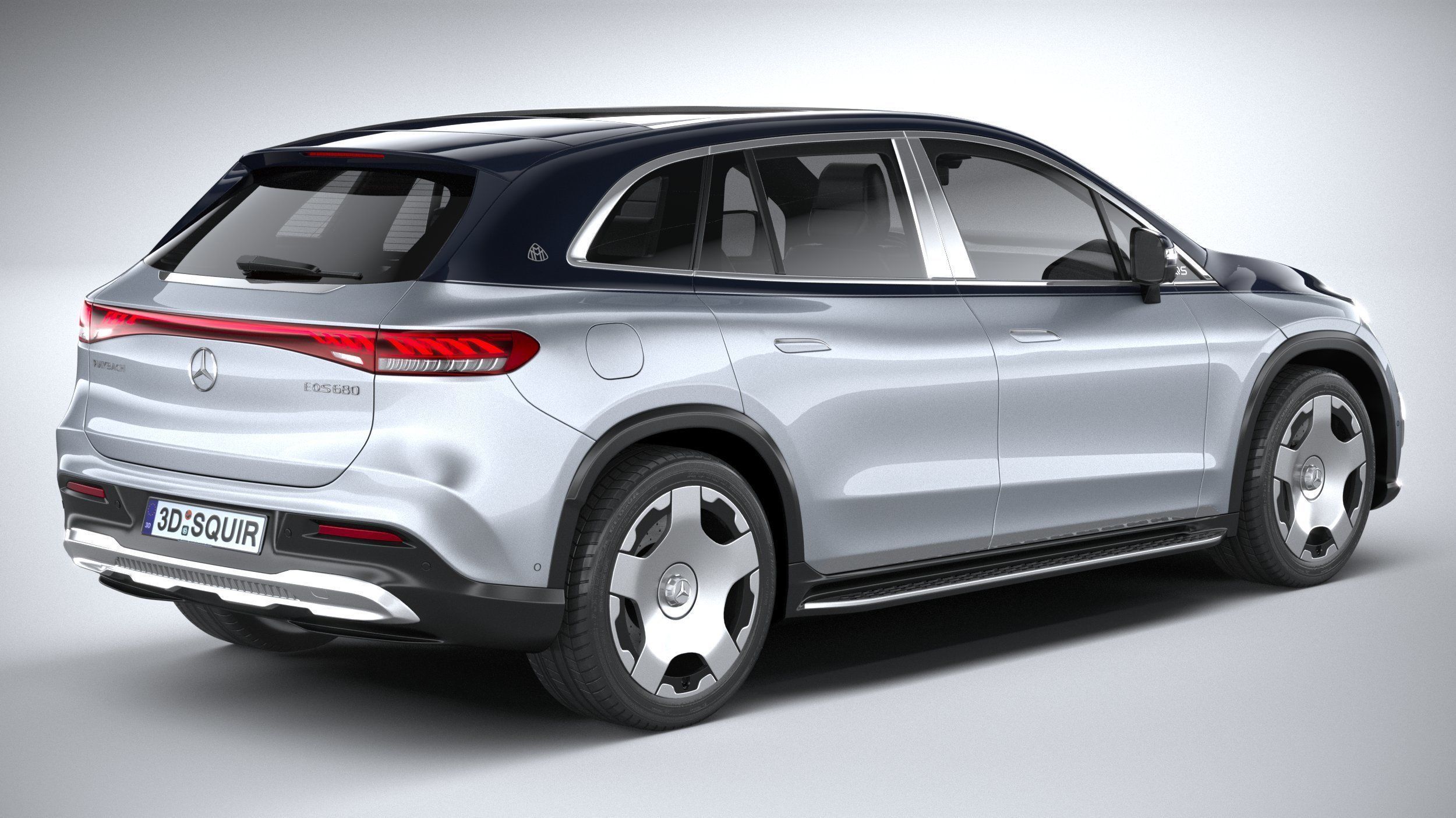 Mercedes-Benz EQS SUV Maybach 2024 3D model_17