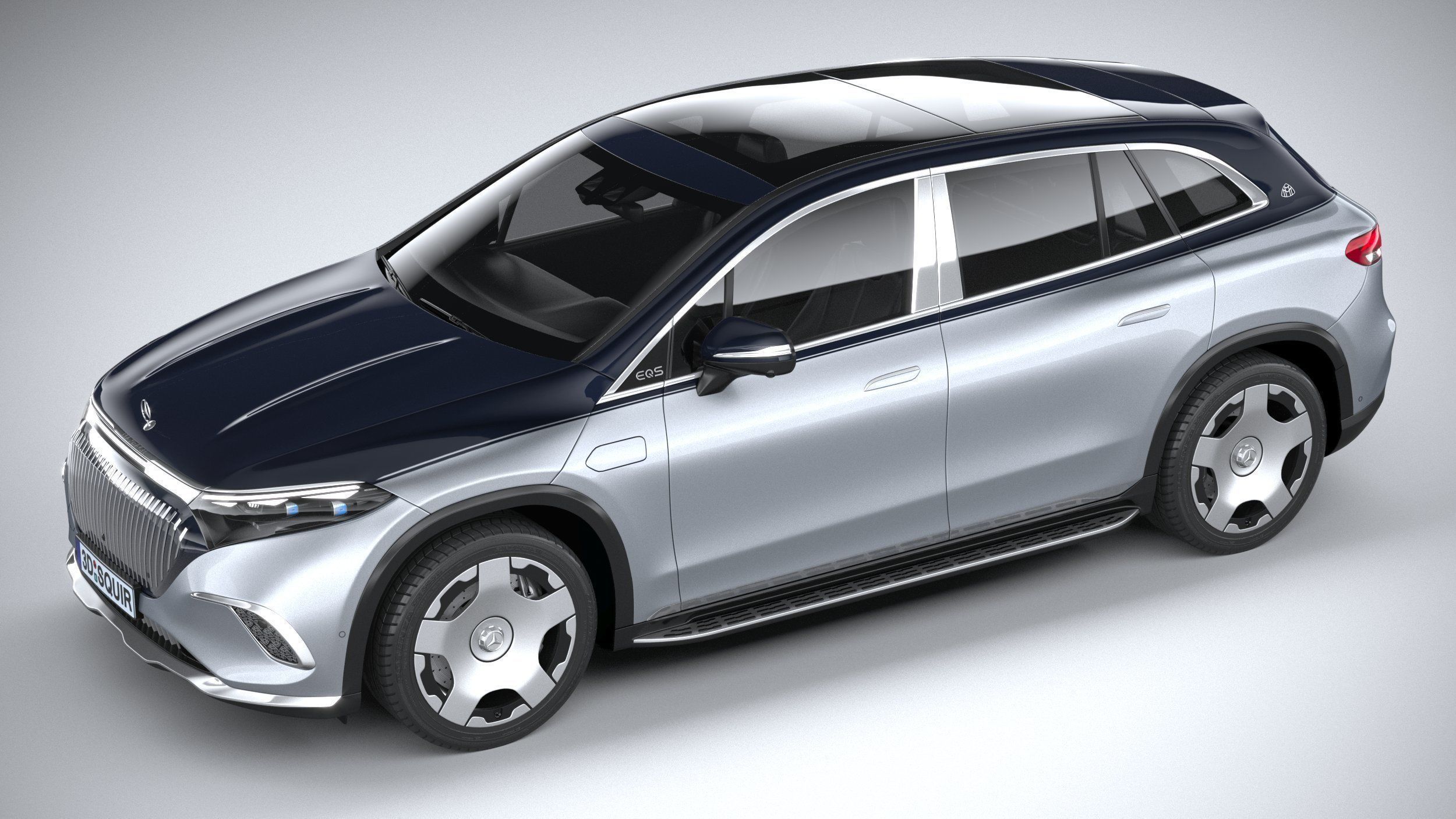 Mercedes-Benz EQS SUV Maybach 2024 3D model_7