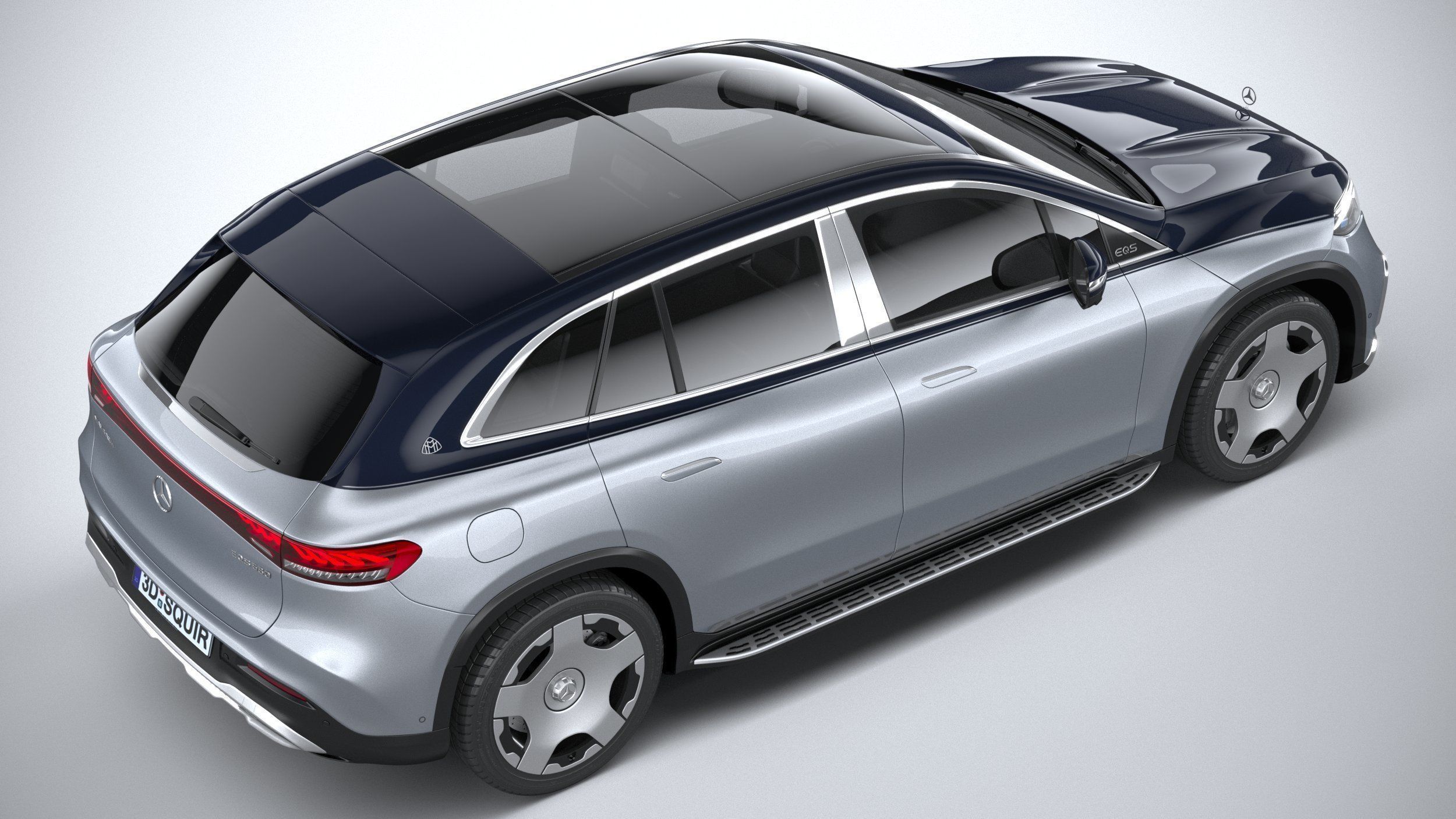 Mercedes-Benz EQS SUV Maybach 2024 3D model_10