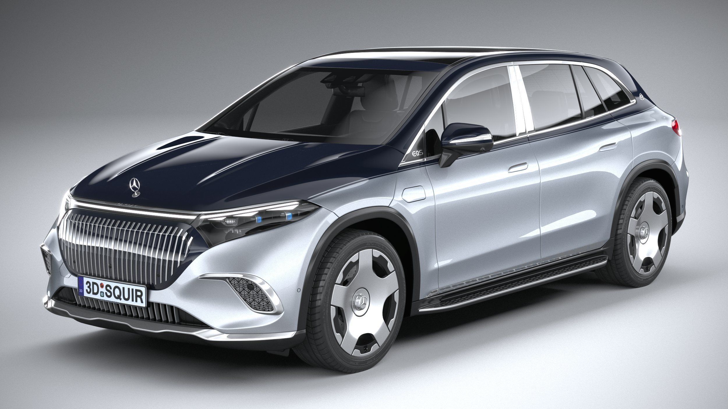 Mercedes-Benz EQS SUV Maybach 2024 3D model_1