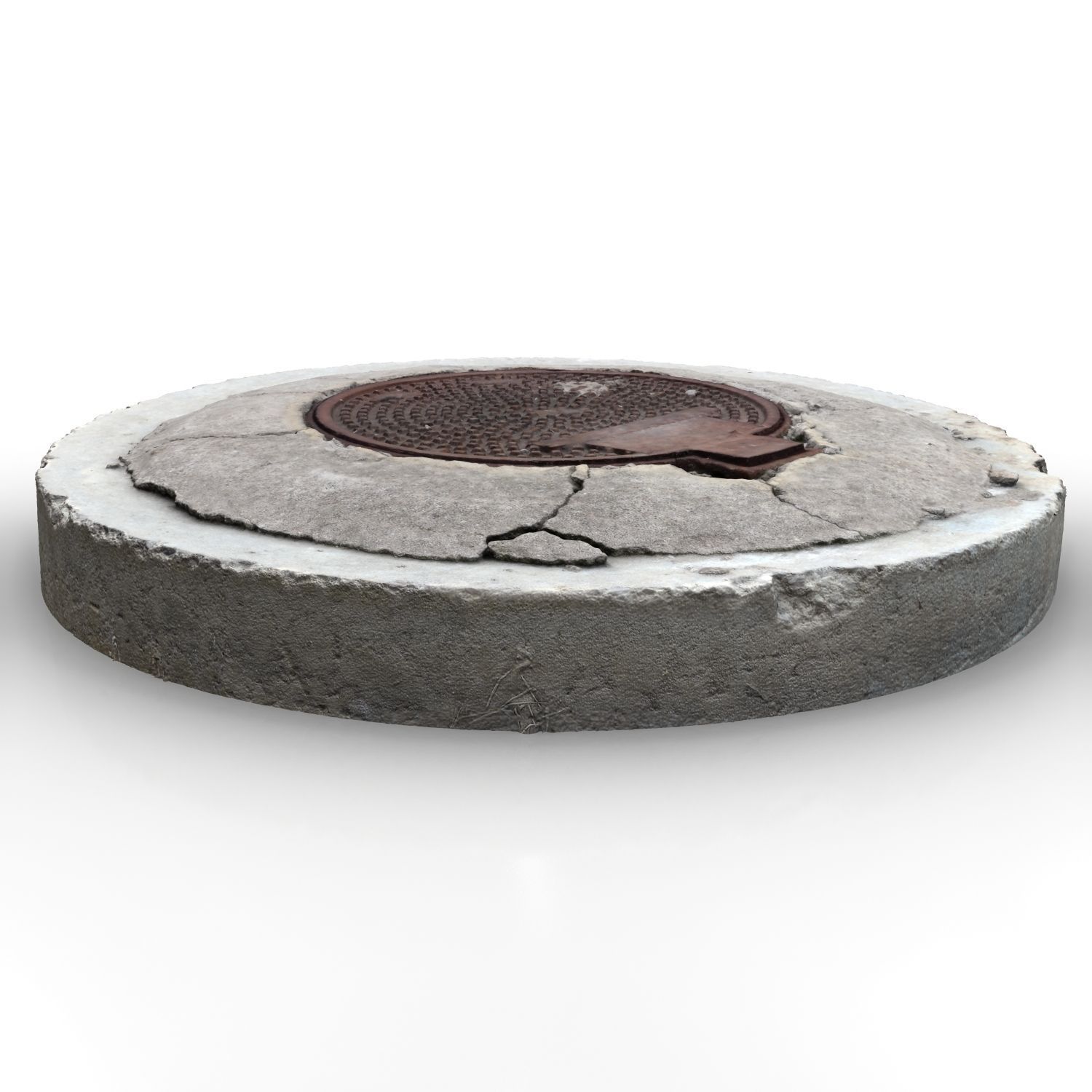 Sewer Lid A3 3D model_14