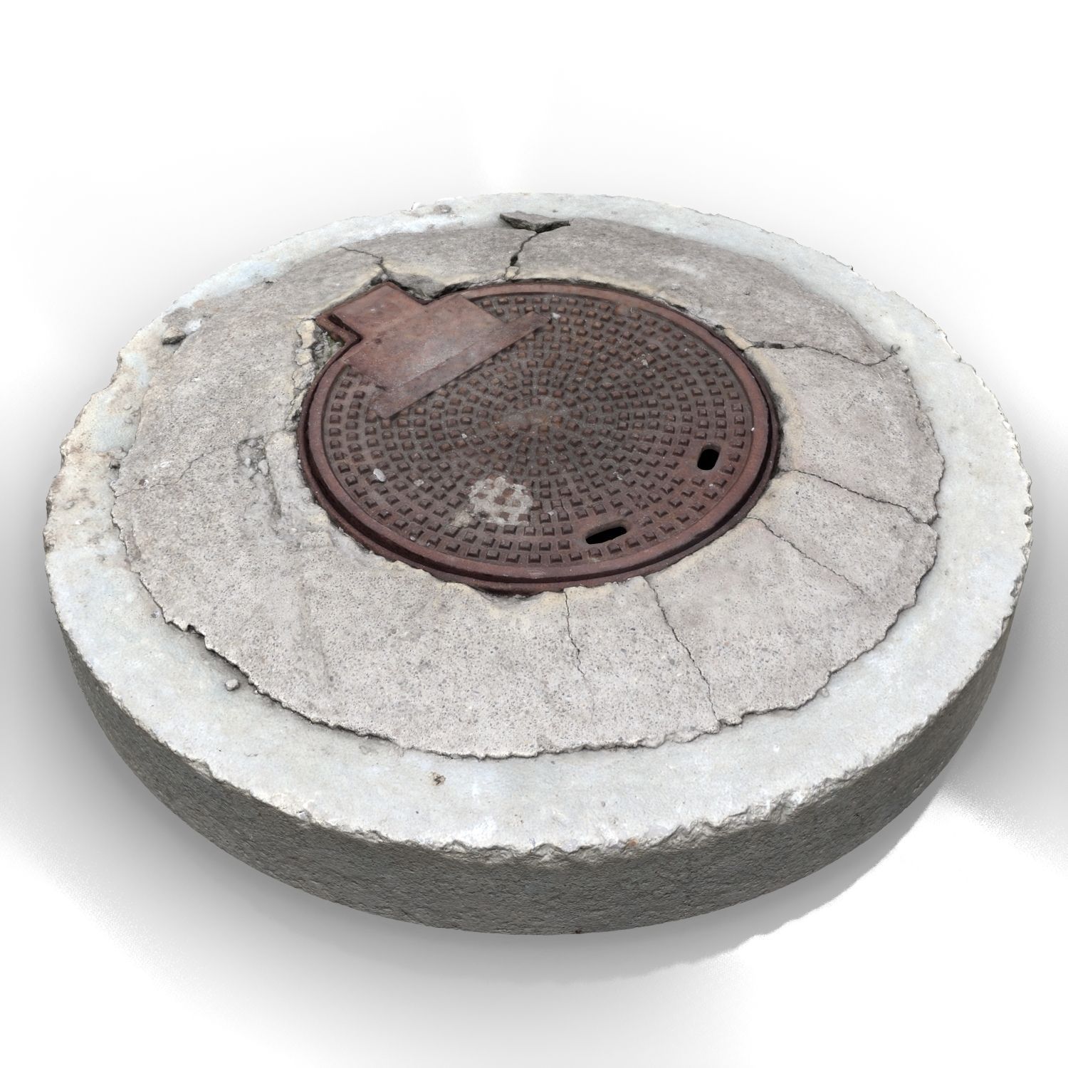 Sewer Lid A3 3D model_1